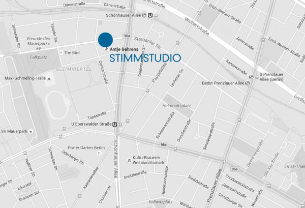 Google Maps Stimmstudio Antje Behrens